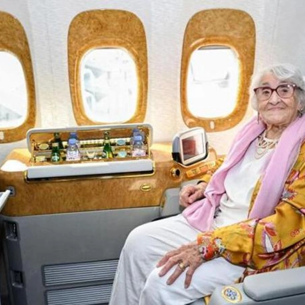 101-летняя алжирка получила VIP-обслуживание от Emirates