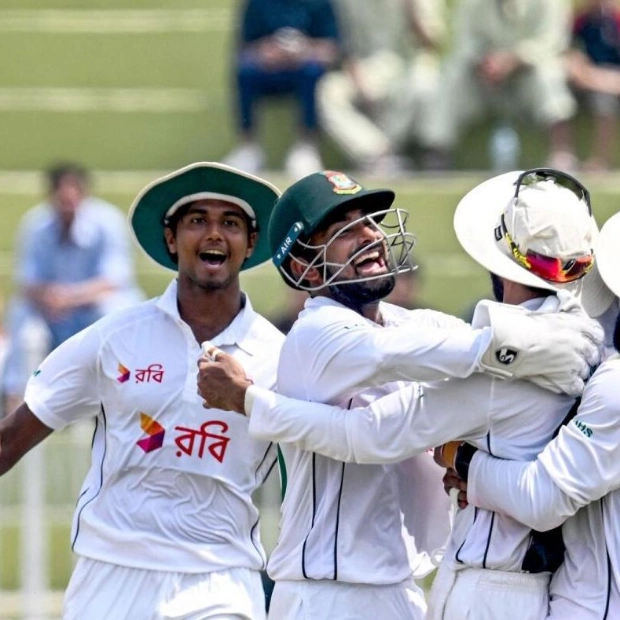 Bangladesh Celebrates Historic Test Win Over Pakistan