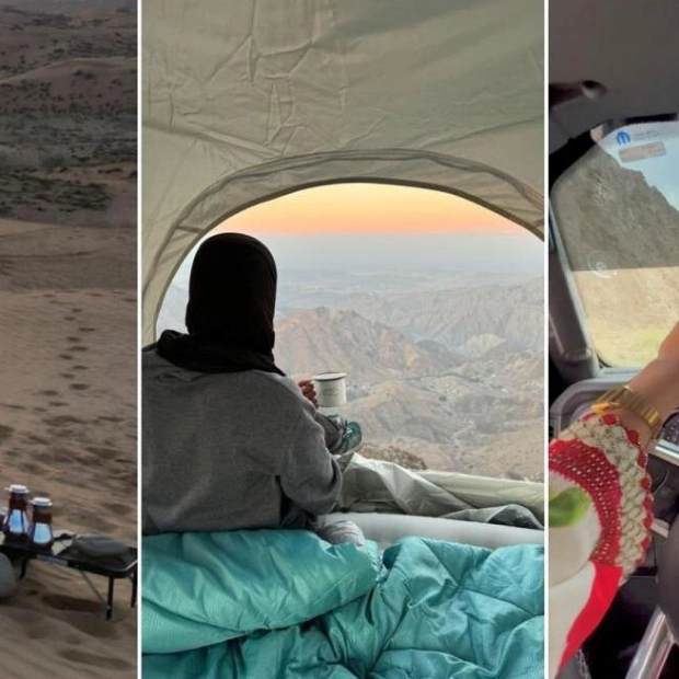 Emirati Women Embrace Winter Adventures