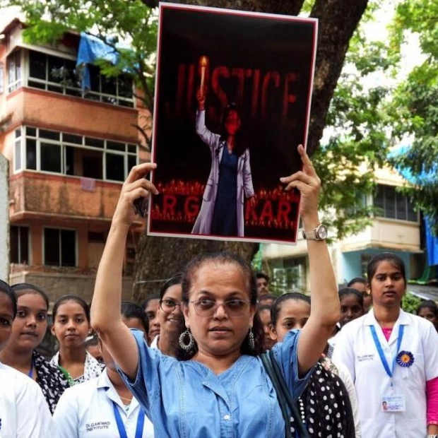 Indian Doctors Demand Justice for Rape and Murder Victim