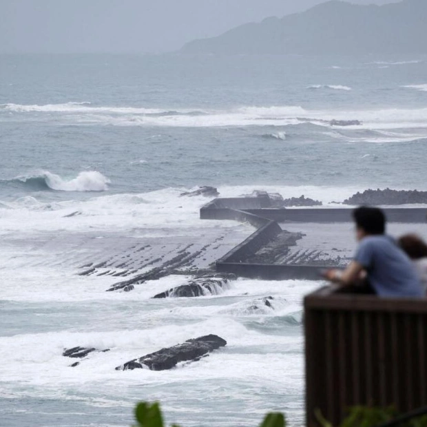 Typhoon Shanshan Disrupts Japan's High-Speed Trains and Flights