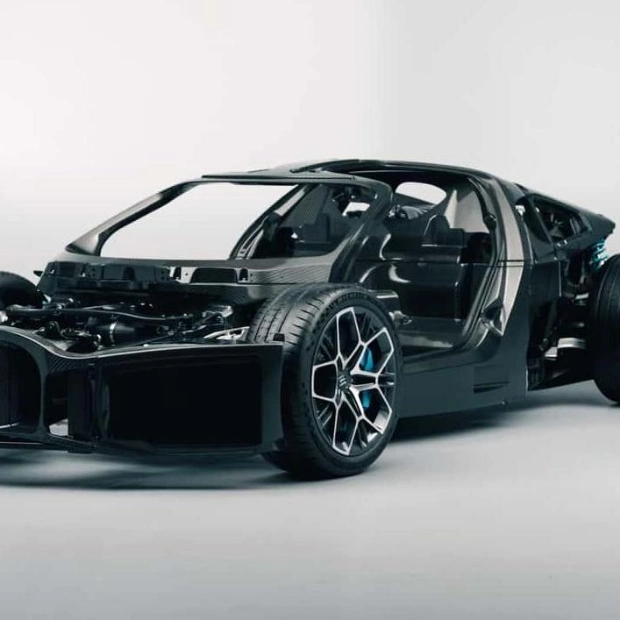 Bugatti Unveils New Chassis for Tourbillon Hypercar