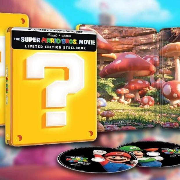 Super Mario Bros. Movie: New 4K Steelbook Release