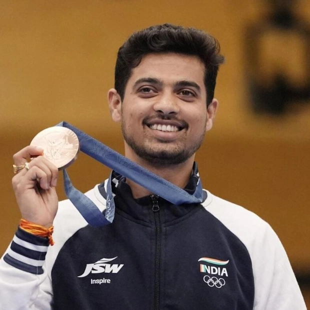 Swapnil Kusale Wins Bronze in Men's 50m Rifle 3P at Paris Olympics