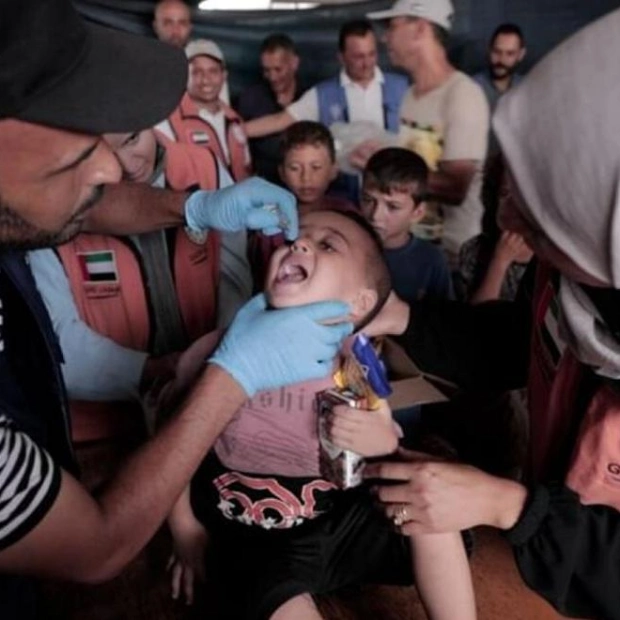 UAE Launches Emergency Polio Vaccination Campaign in Gaza Strip