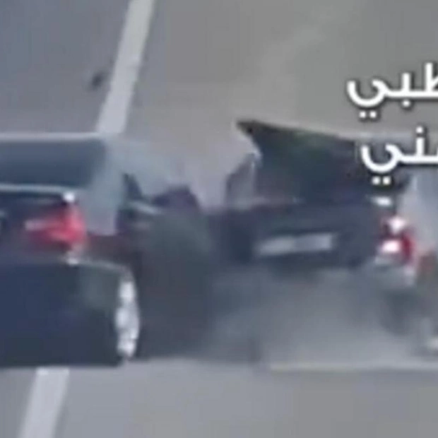 Distracted Driver Causes Accident in Abu Dhabi