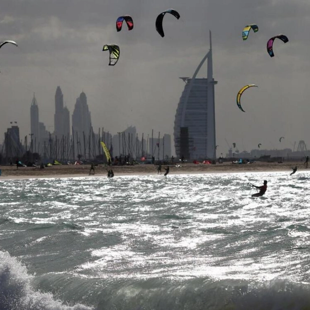 Yellow Warning for Wind and Rough Seas in UAE with Temperature Expectations