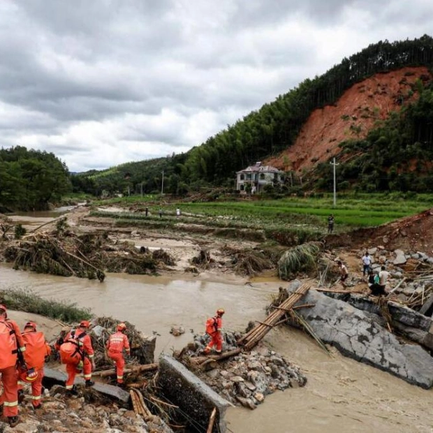 Typhoon Gaemi Causes Heavy Rains and Disasters in Hunan Province