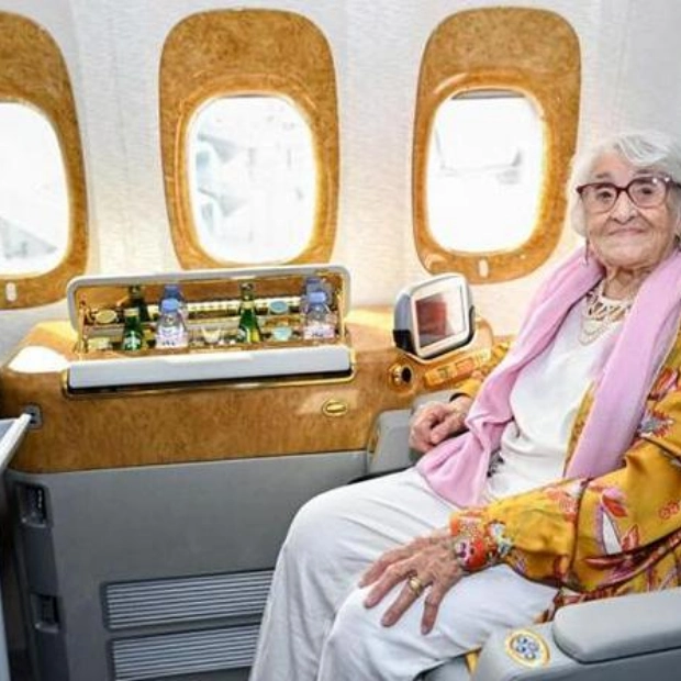 101-летняя путешественница получила VIP-обслуживание от Emirates