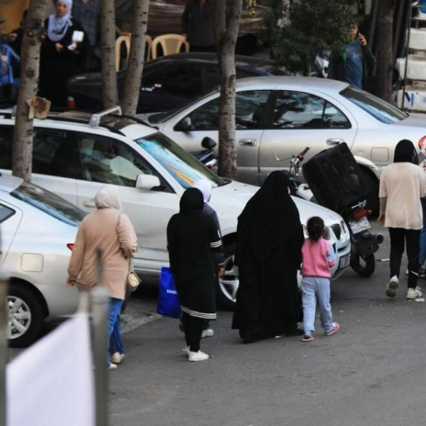 Civilians Flee Beirut Amid Israeli Strikes