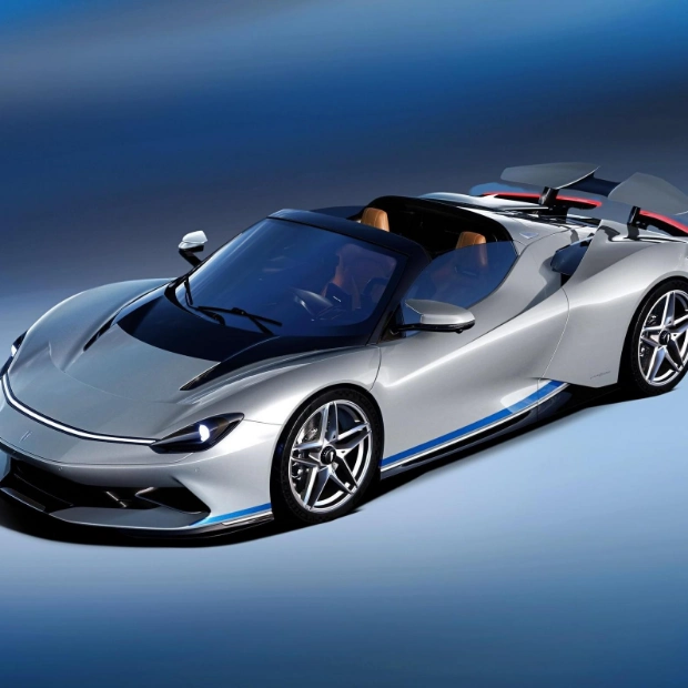 Pininfarina Battista Targamerica: Уникальный электросуперкар на Monterey Car Week