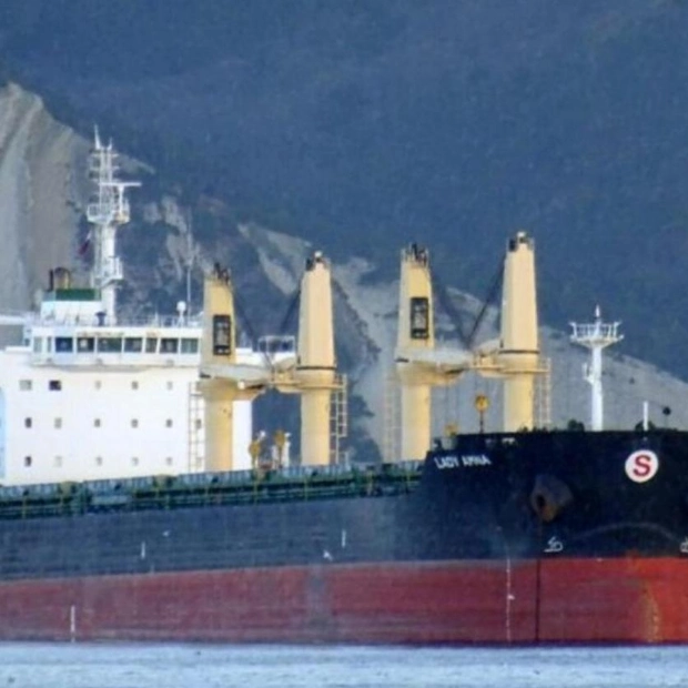 Stranded Ship with Explosive Cargo Stuck in North Sea