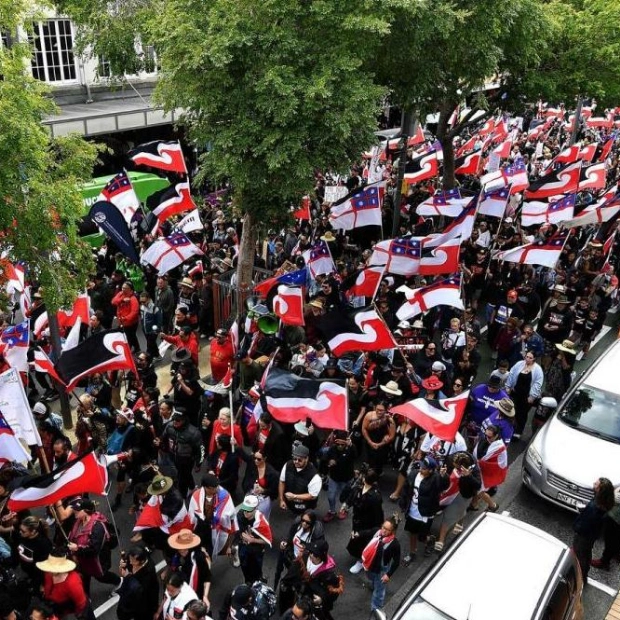 Māori Community Protests Government Policies in Wellington