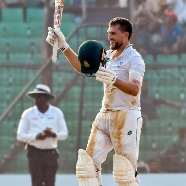 Mulder's Century Leads South Africa to Dominant Position