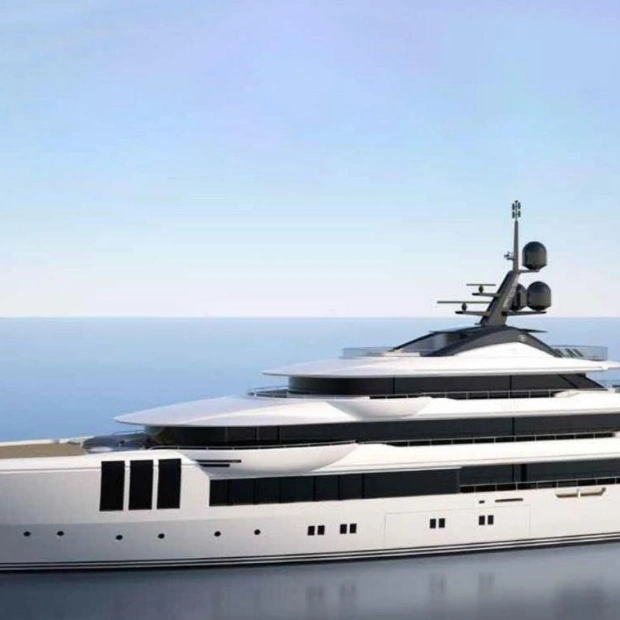 Turquoise Yachts Completes Hull of 80-Metre Superyacht