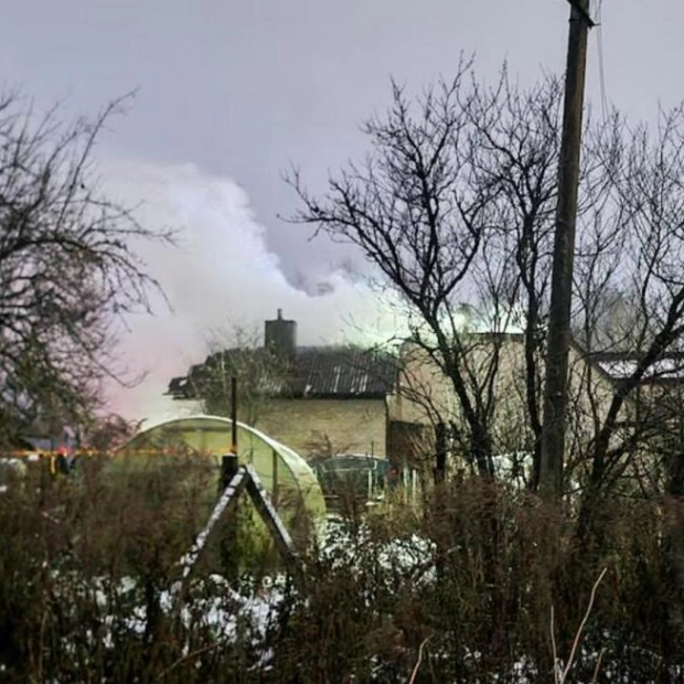 DHL Cargo Plane Crashes into House Near Vilnius Airport