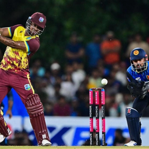 West Indies Power Past Sri Lanka in First T20