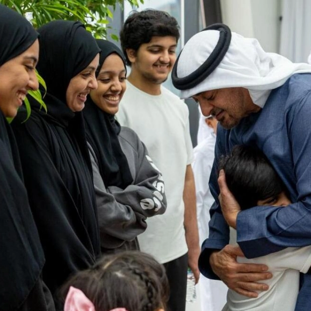 UAE President Visits Children's National Hospital in Washington