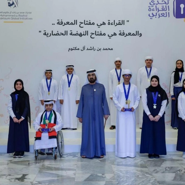 Sheikh Mohammed Congratulates Winners of Arab Reading Challenge