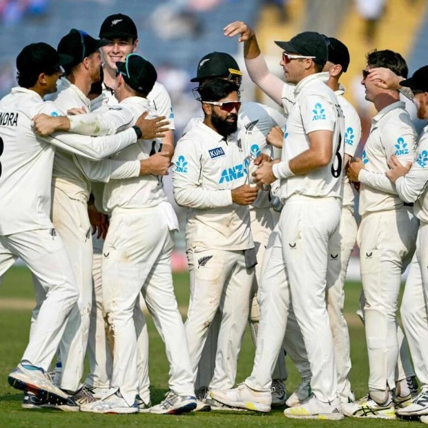 New Zealand Triumphs Over India in Historic Test Series