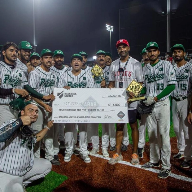 Pakistan Wins Inaugural Baseball United Arab Classic