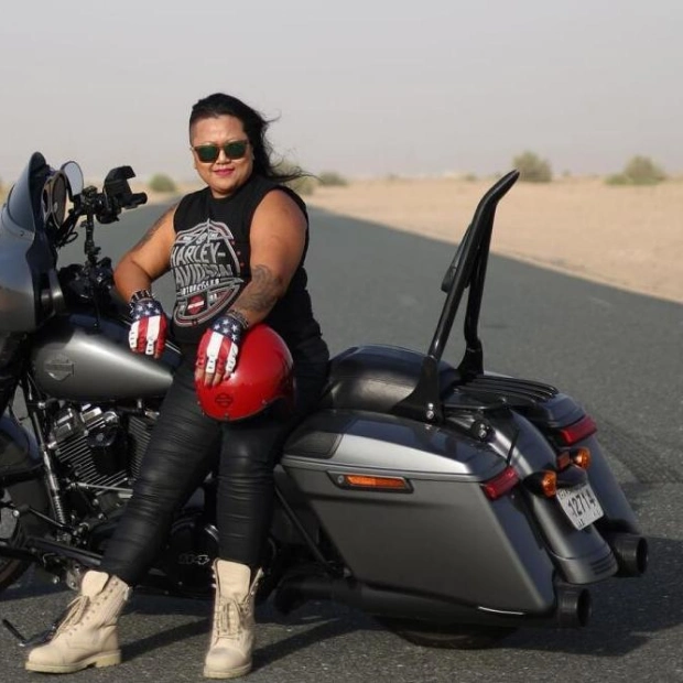 Dubai Biker Richa: Balancing Home and Harley