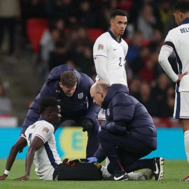 Bukayo Saka Ruled Out of England's Nations League Trip to Finland