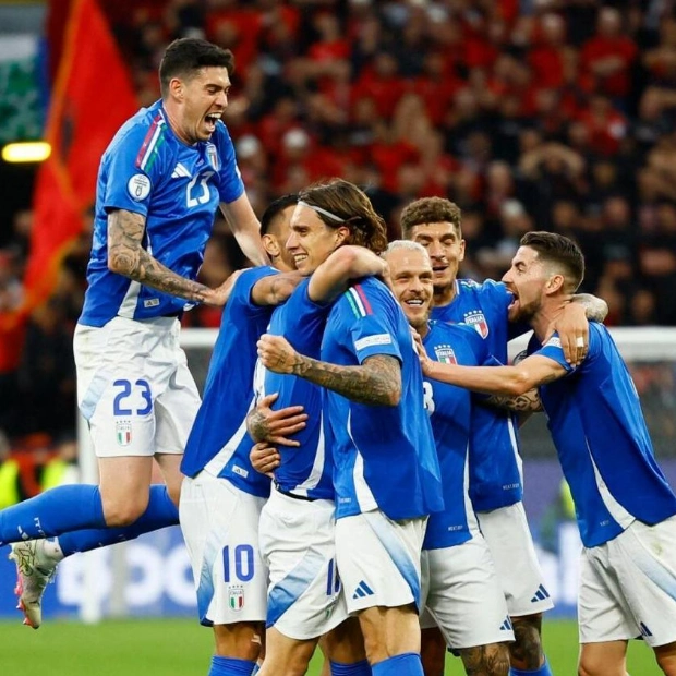 Italy Overcomes Fastest Goal in Euros History to Beat Albania 2-1