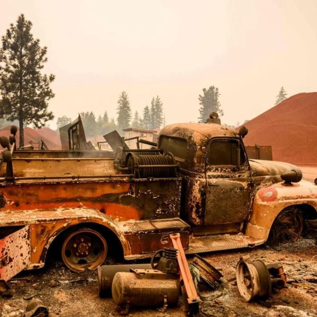 Massive Fire in Northern California Continues to Rage