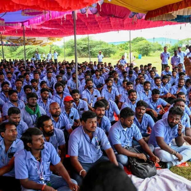 Samsung India Workers Strike Over Wages and Conditions