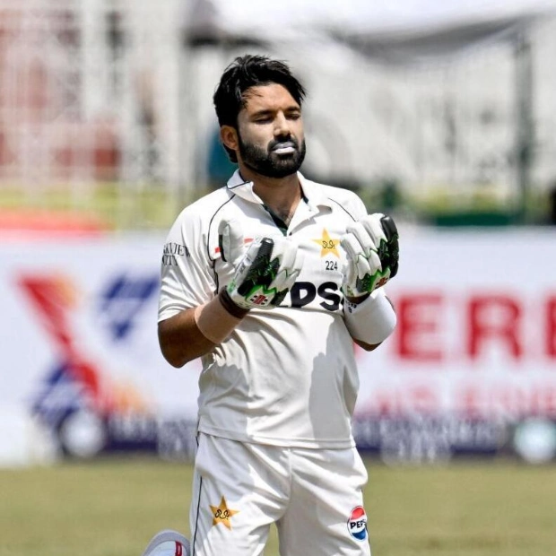 Rizwan and Shakeel's Centuries Propel Pakistan to Commanding Lead