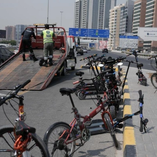 Dubai Police Seize 640 Bicycles and E-Scooters Amid Safety Violations