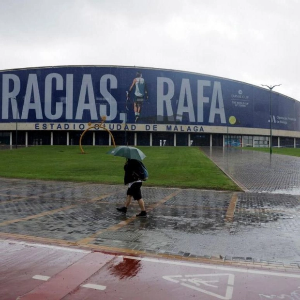 Weather Alert Postpones Tennis Match in Malaga