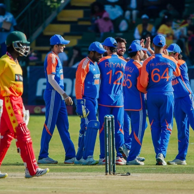 India Clinches T20 Series Against Zimbabwe with 4-1 Victory