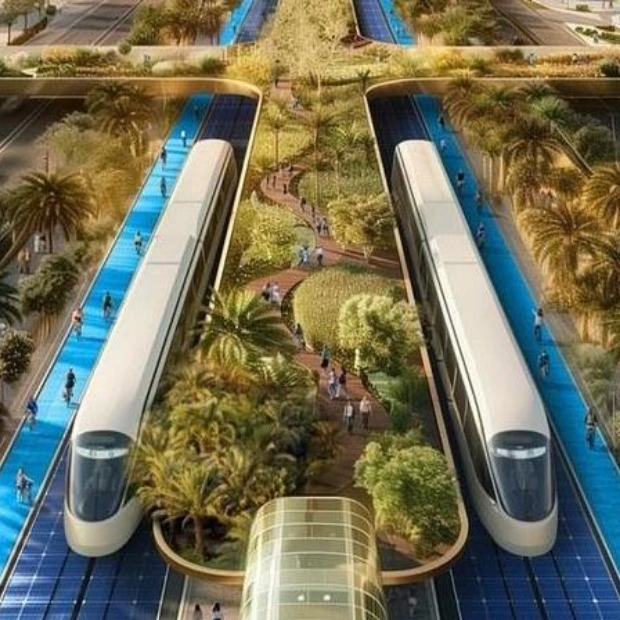 Дубай запускает проект Dubai Green Spine для создания зеленой магистрали
