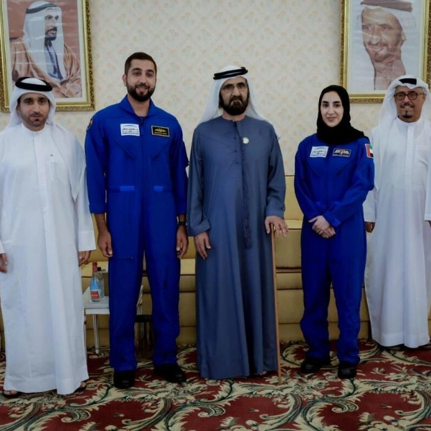 Sheikh Mohammed Reviews Progress on Advanced UAE Satellite