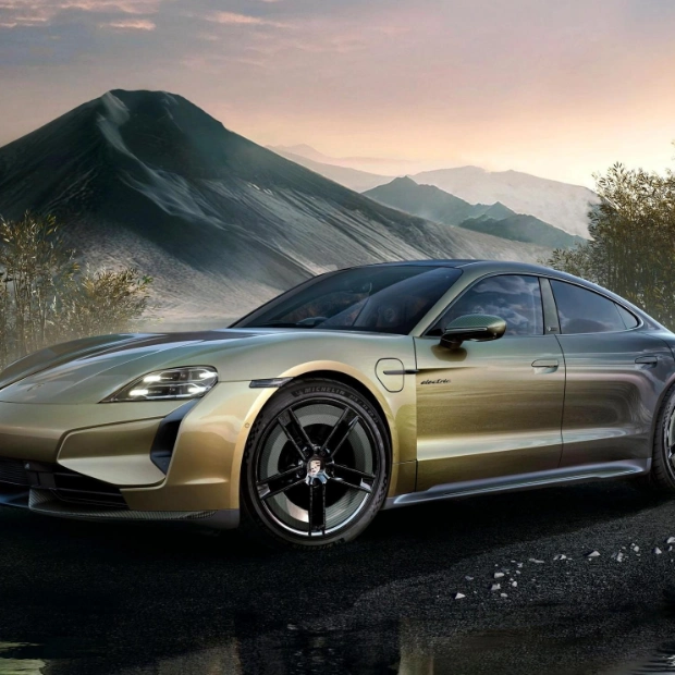 Porsche Taycan Turbo S Celestial Jade: Уникальный шедевр от Sonderwunsch