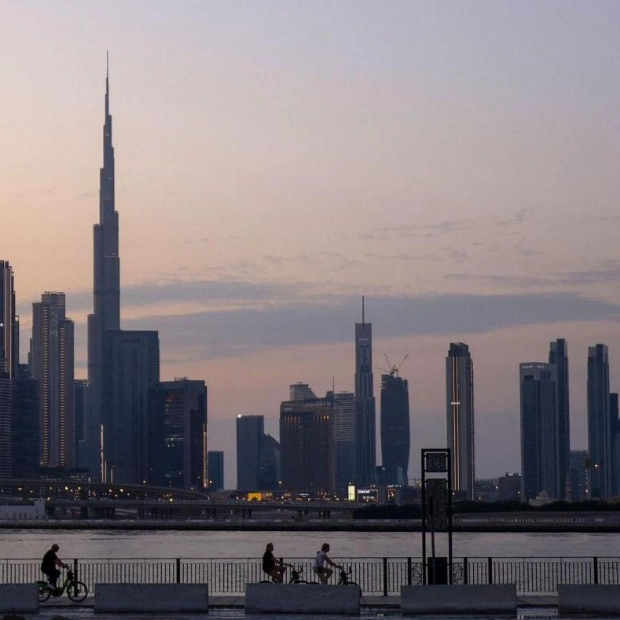 Dubai's Skyline and UAE's Thriving Business Environment