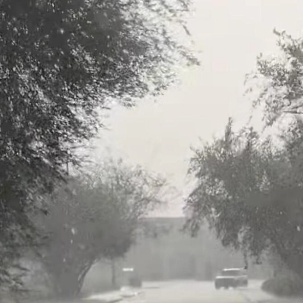 Heavy Rain and Hail Bring Relief Amidst Scorching Heat