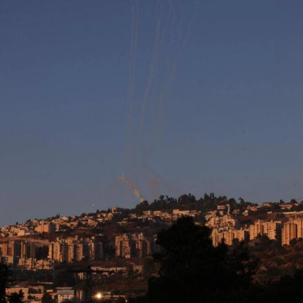 Hezbollah Targets Safed with Rocket Barrage