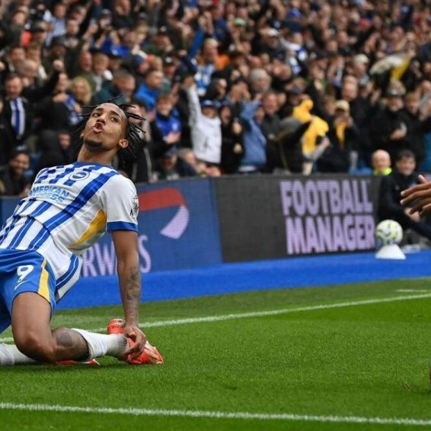 Brighton & Hove Albion Triumphs Over Manchester United with Late Winner