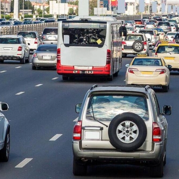 Dubai Motorists Face Delays Due to Traffic Congestion on Al Qudra Road