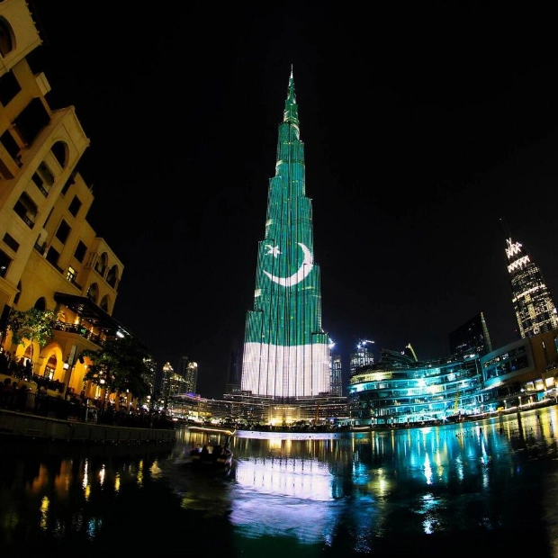 Grand Celebration of Pakistan's 77th Independence Day in Dubai