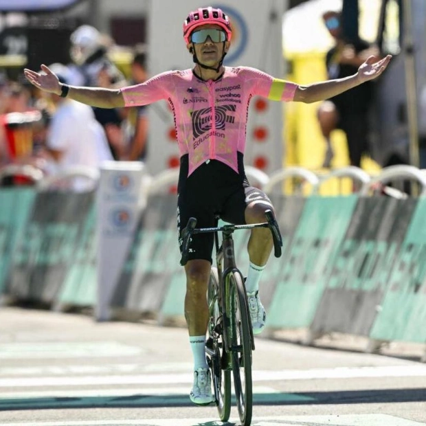 Richard Carapaz Wins Stage 17 of Tour de France in Solo Effort