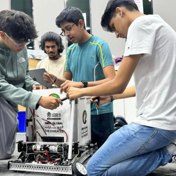 UAE Students Head to Athens with Microplastic-Detecting Robot