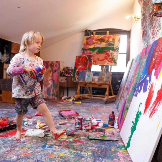 Three-Year-Old 'Mini-Picasso' Captivates Art World