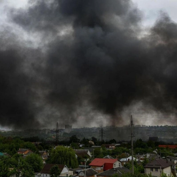 Russian Troops Capture Tymofiyivka and Strike Kharkiv