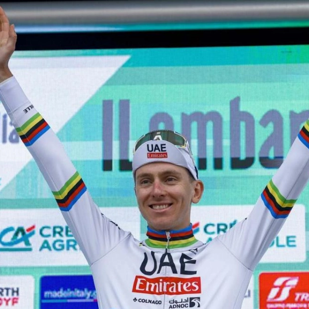 Tadej Pogacar Extends Contract with UAE Team Emirates