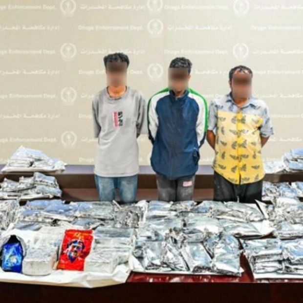 Sharjah Police Nab Gang Planning Narcotics Smuggling via Marble Stones