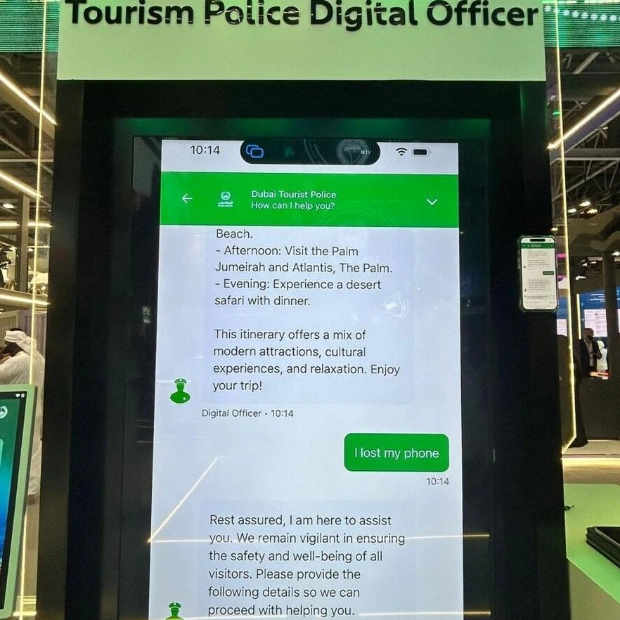 Dubai Tourist Police Unveil Innovative Digital Officer